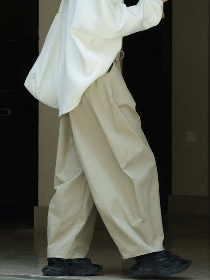 Wide Tuck Lantern Pants HL3838