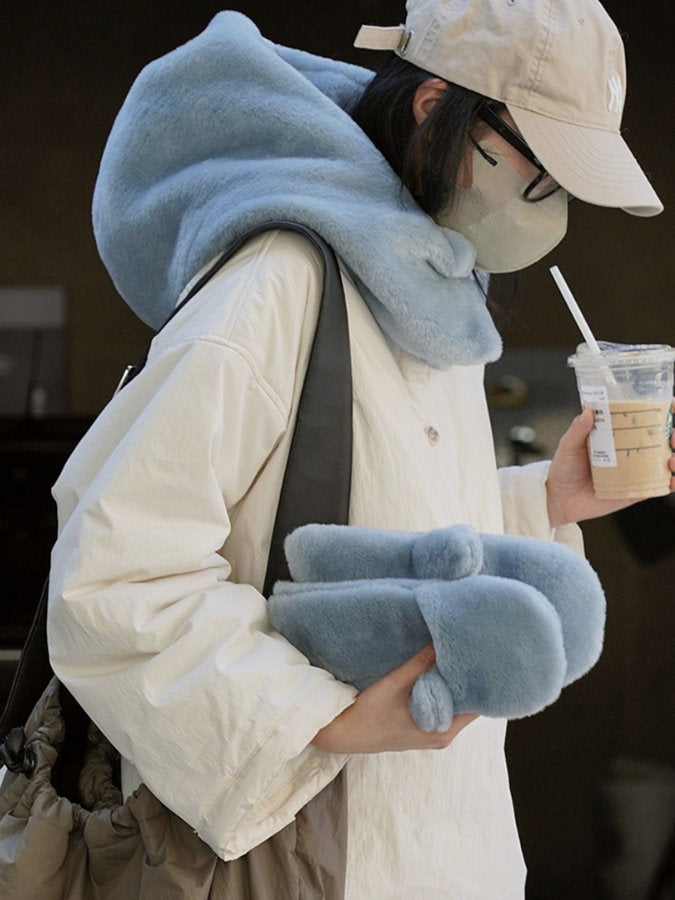 Hooded Neck Warmer HL4227