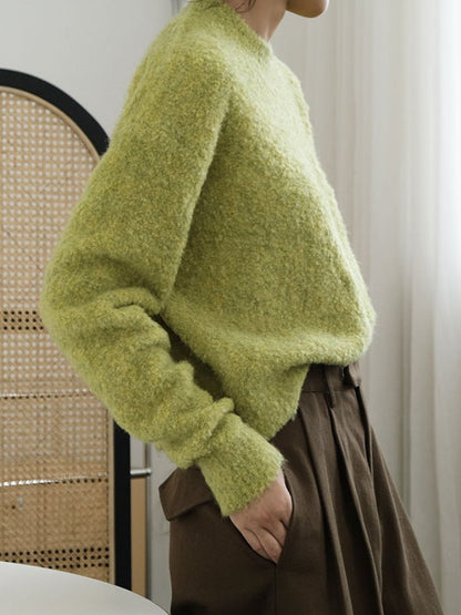 Loop knit pullover 9455