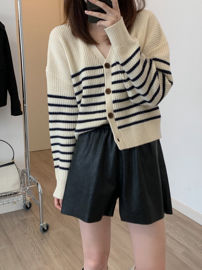 Eco-Leather Shorts HL4123