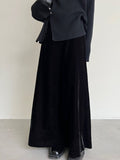 Velvet Maxi Skirt HL4243