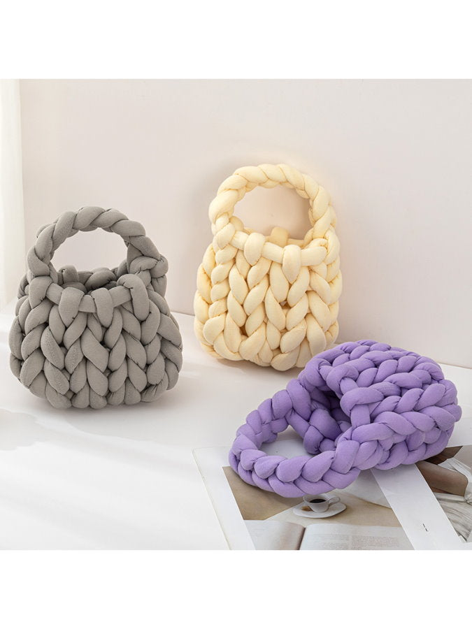 Fluffy Yarn Mini Bag HL3811