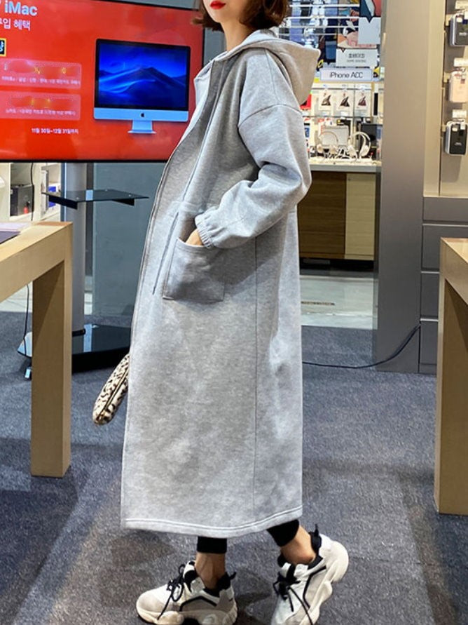 Long parka coat 9433