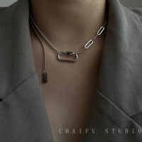 Clip chain necklace_8837