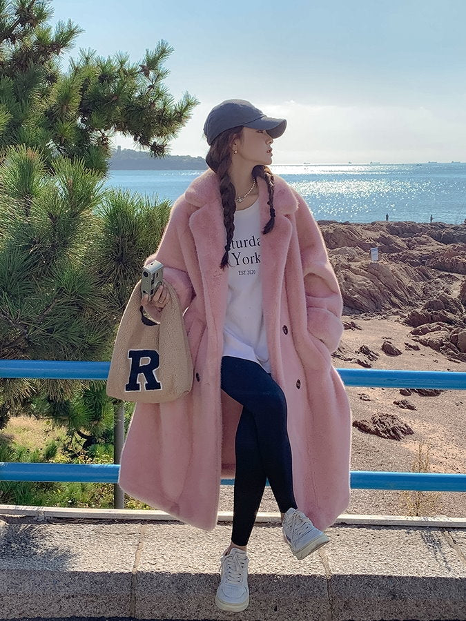 Boa Double Long Coat HL4111