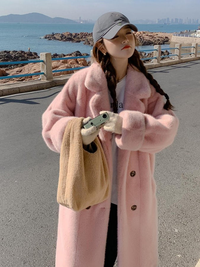 Boa Double Long Coat HL4111