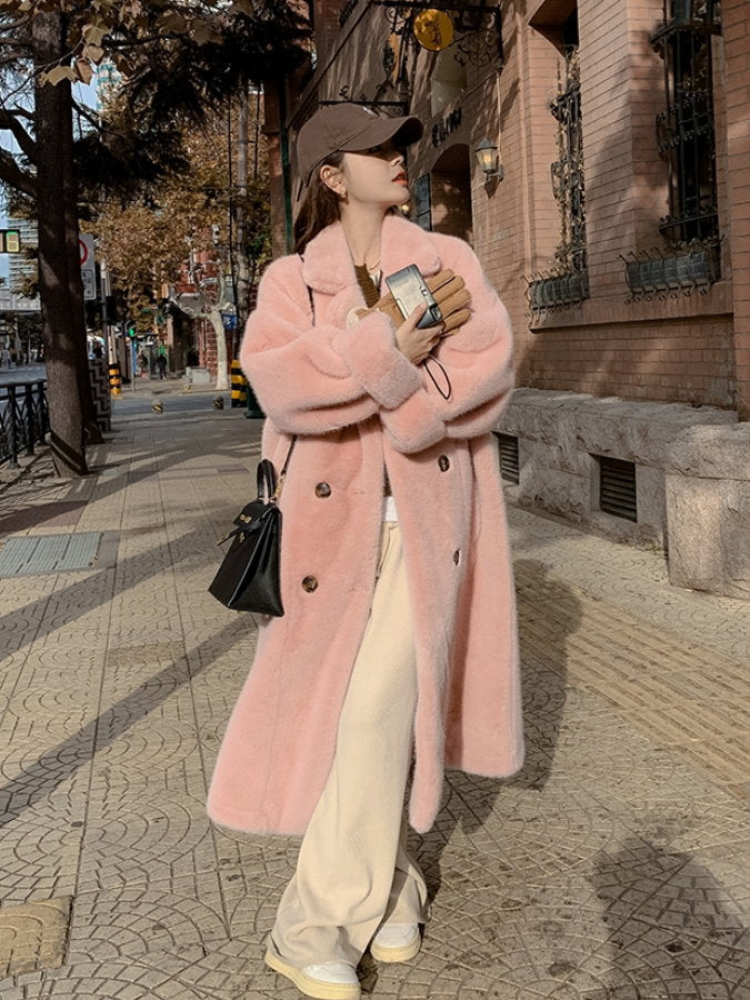 Boa Double Long Coat HL4111