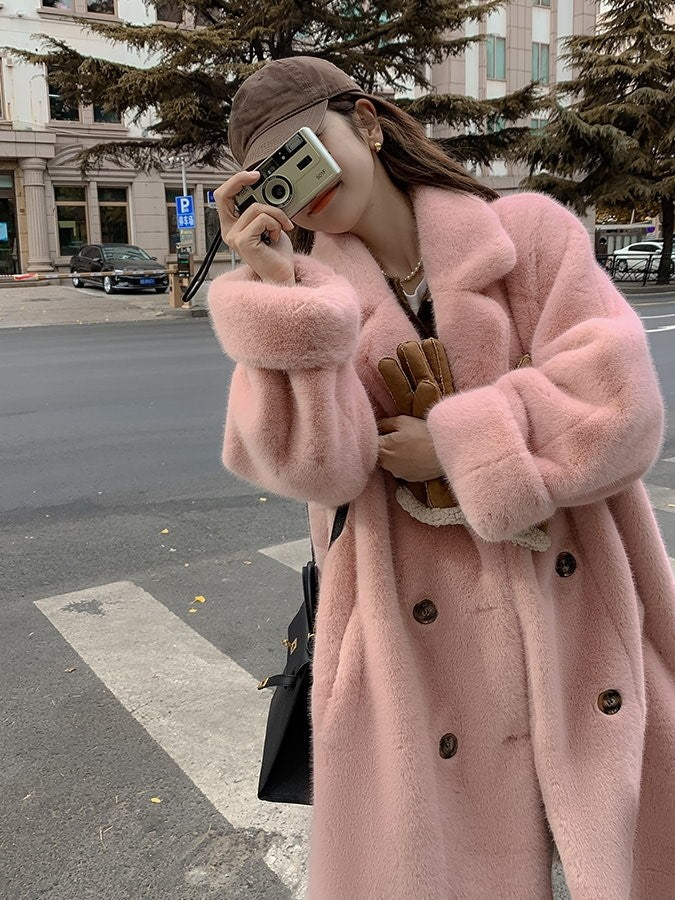 Boa Double Long Coat HL4111