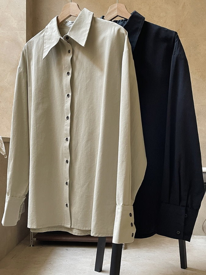 Oversized Basic Shirt LCHK/HL9701 – HELROUS
