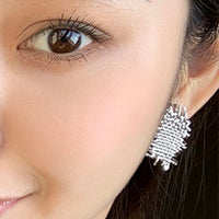 Mesh design earrings_5554