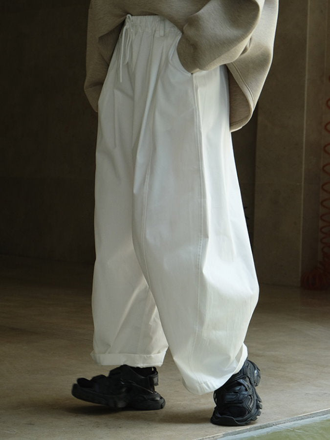 Wide Tuck Lantern Pants HL3838