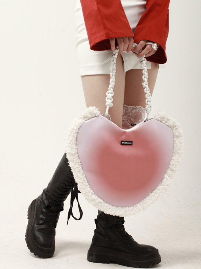 Boa Bordering Heart Bag HL3695