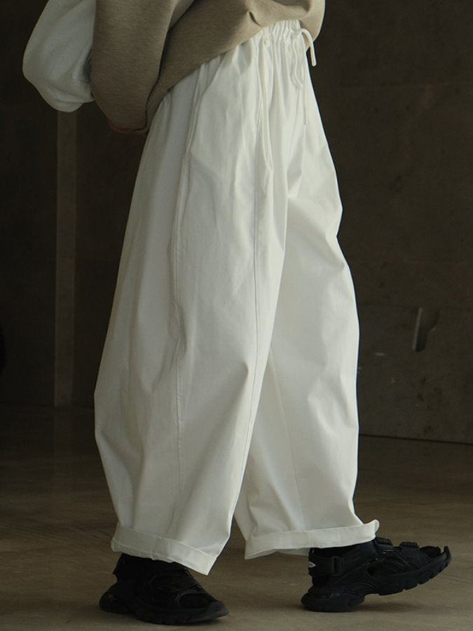 Wide Tuck Lantern Pants HL3838
