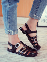 Flat Glucara Rubber Sandals HL3569