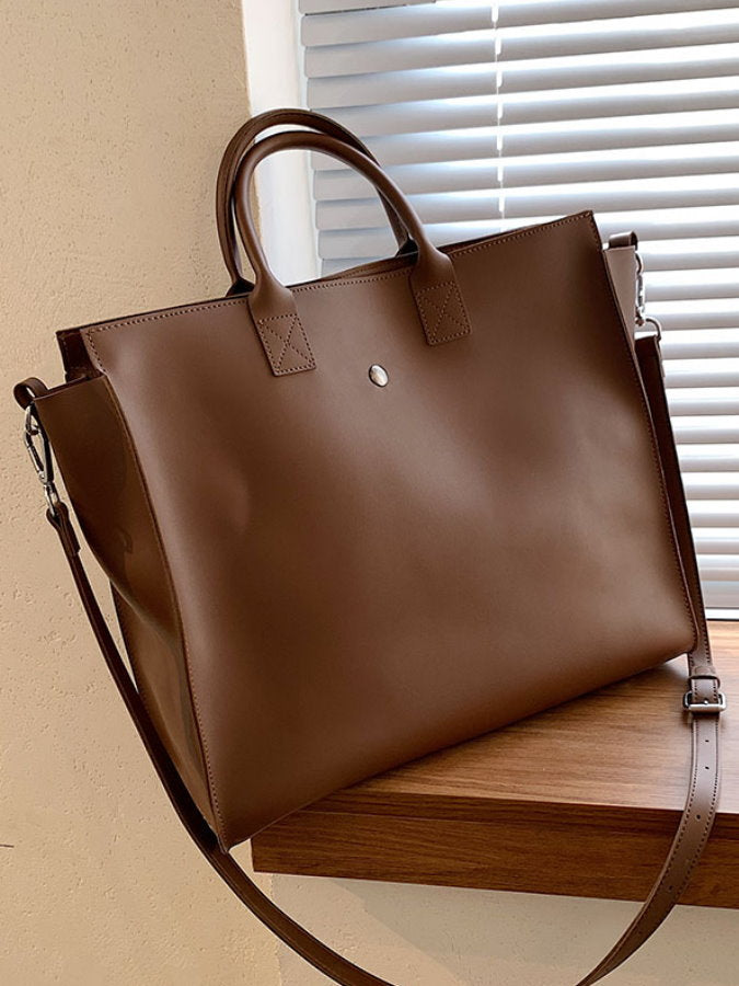 PU leather 2-way tote bag HL3881