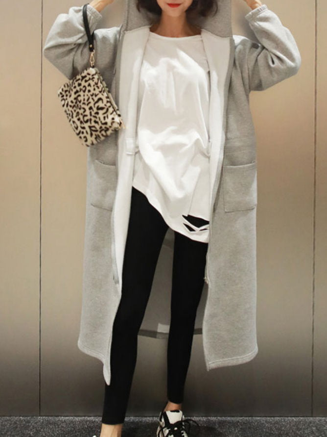 Long parka coat 9433