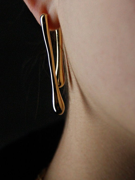 Drop fall design earrings 9166