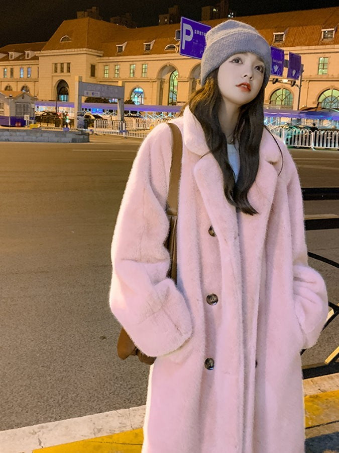 Boa Double Long Coat HL4111