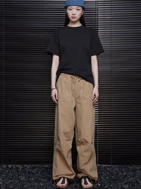 Parachute Wide Loose Pants_BDHL4395