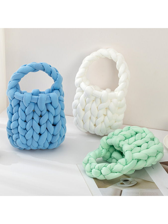 Fluffy Yarn Mini Bag HL3811