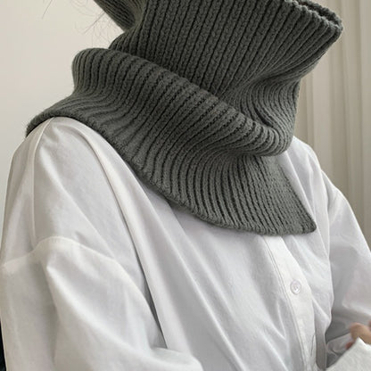 High Neck Type Knit Neck Warmer 5613