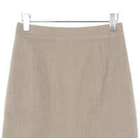 High Waist Natural Skirt 5704