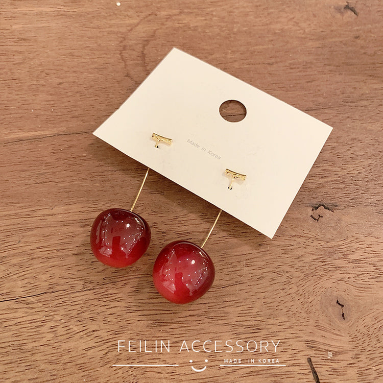 Cherry earrings 5759