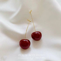 Cherry earrings 5759