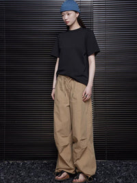 Parachute Wide Loose Pants_BDHL4395