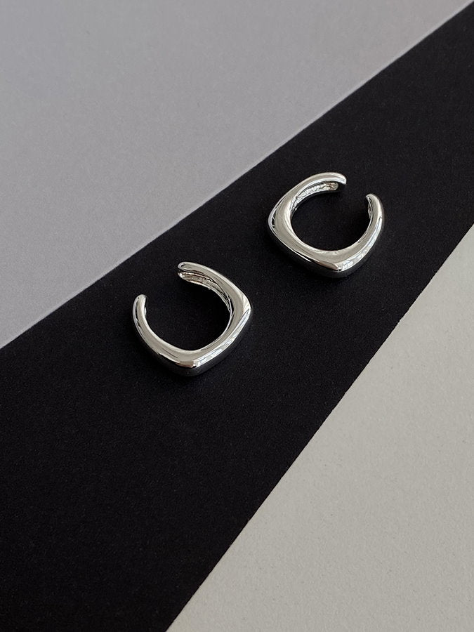 Square Brass Ear Cuffs HL4291