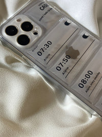 Clear Like Down Alarm iPhone Case_HL3699