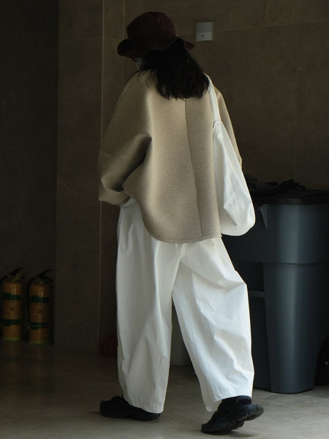 Wide Tuck Lantern Pants HL3838