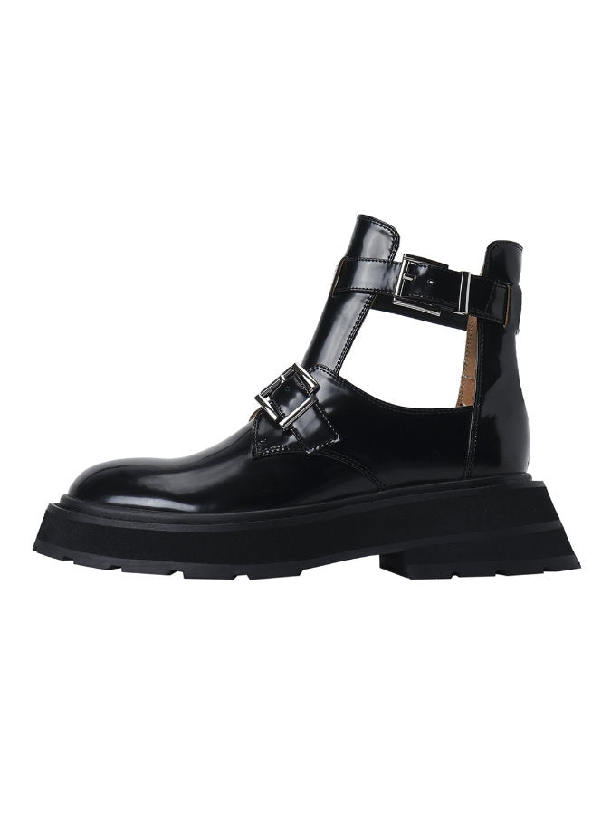 Buckle Belt Sandal Short Boots HL3963