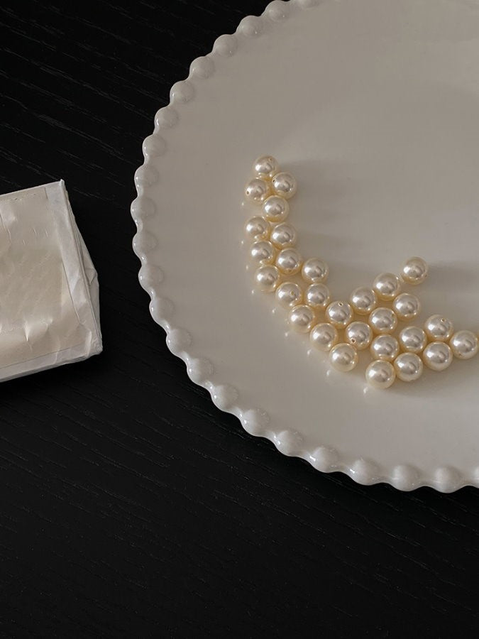 Simple Pearl Earrings_HL4288