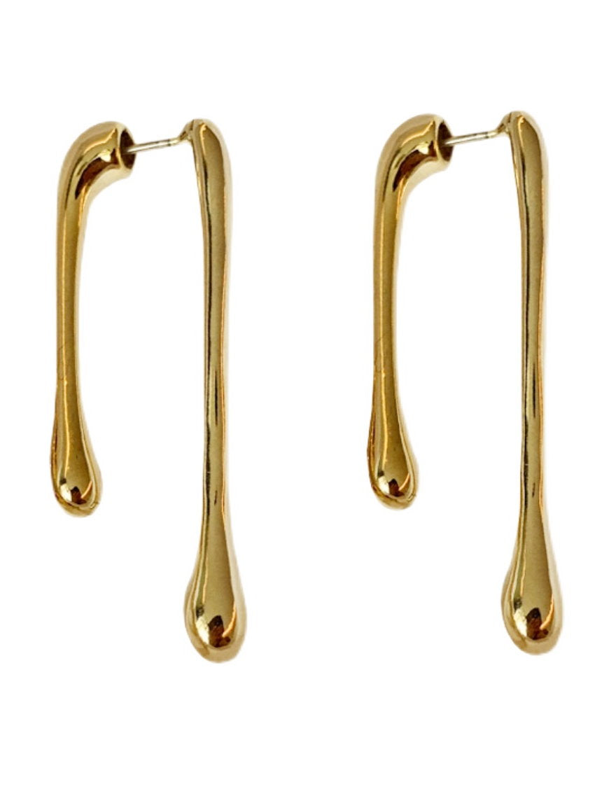 Drop fall design earrings 9166