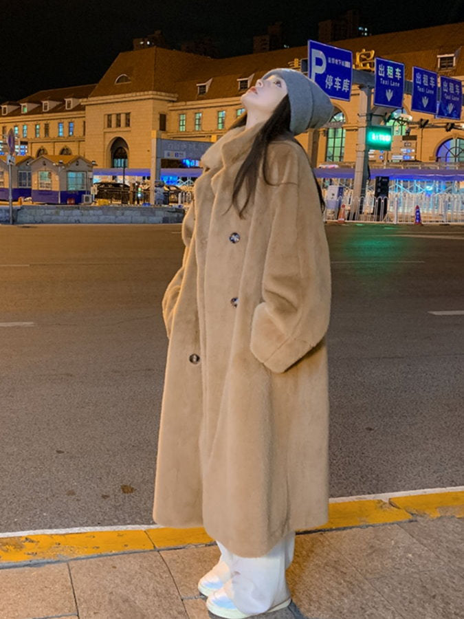Boa Double Long Coat HL4111