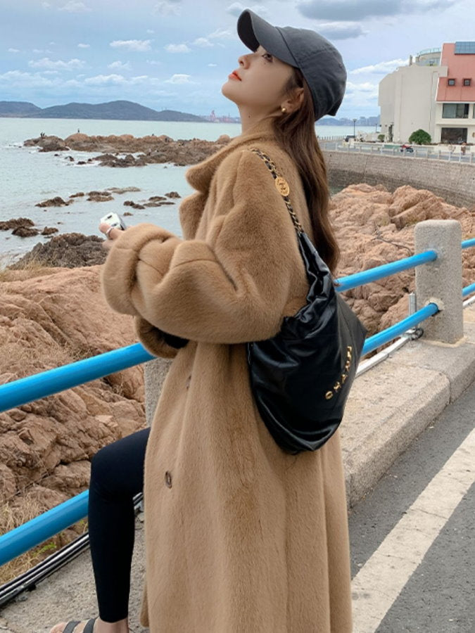 Boa Double Long Coat HL4111