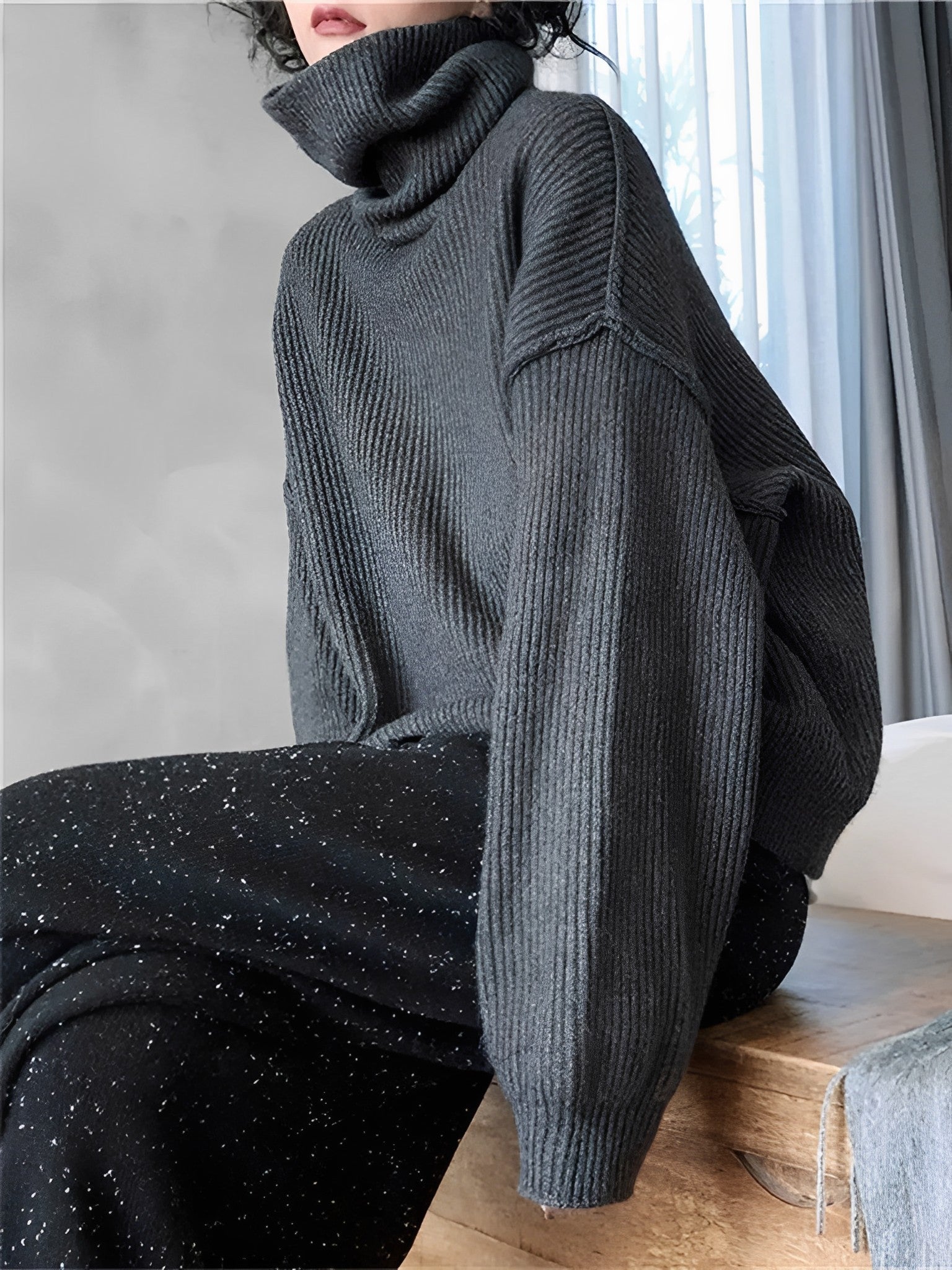 Loose Lazy Sweater_5409