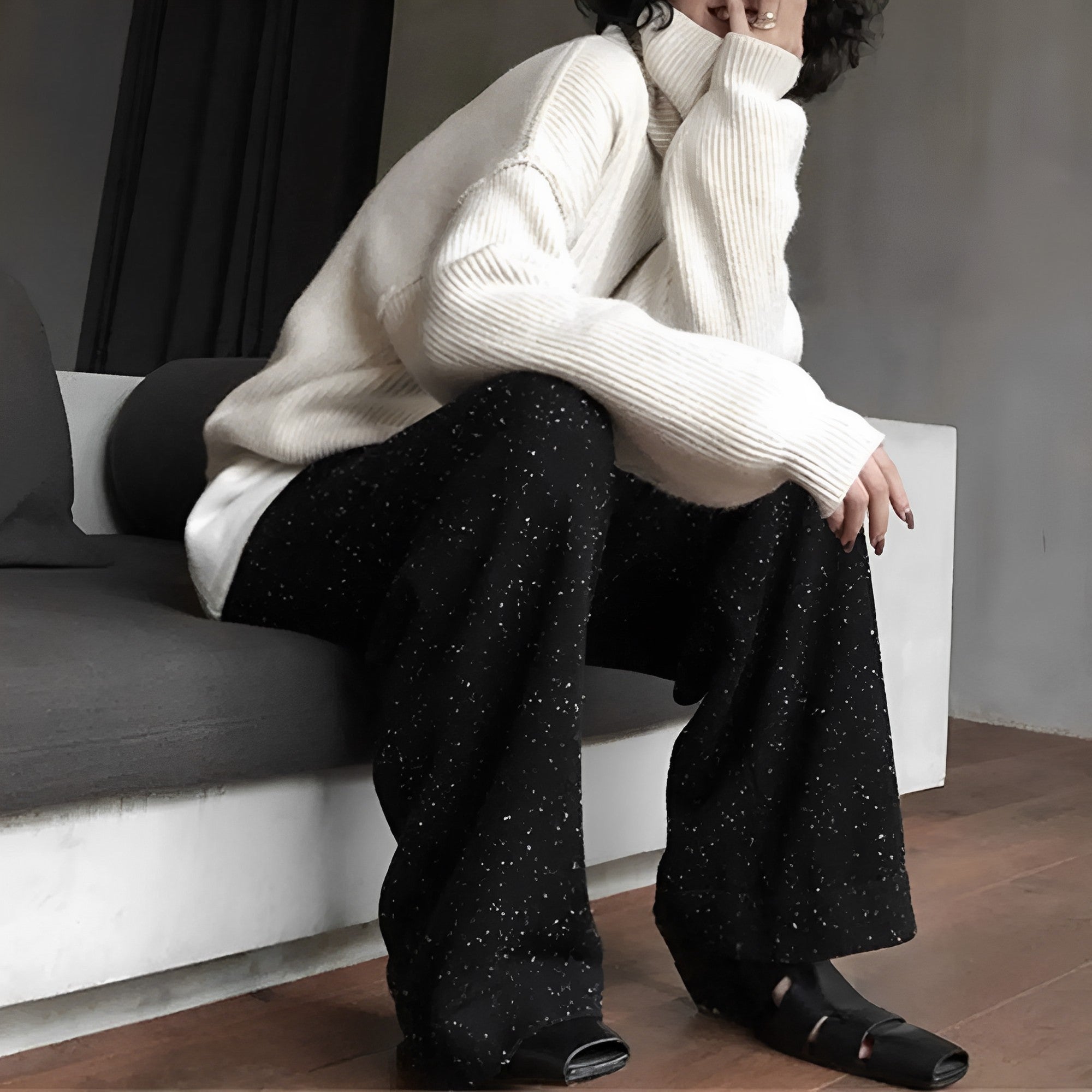 Loose Lazy Sweater_5409