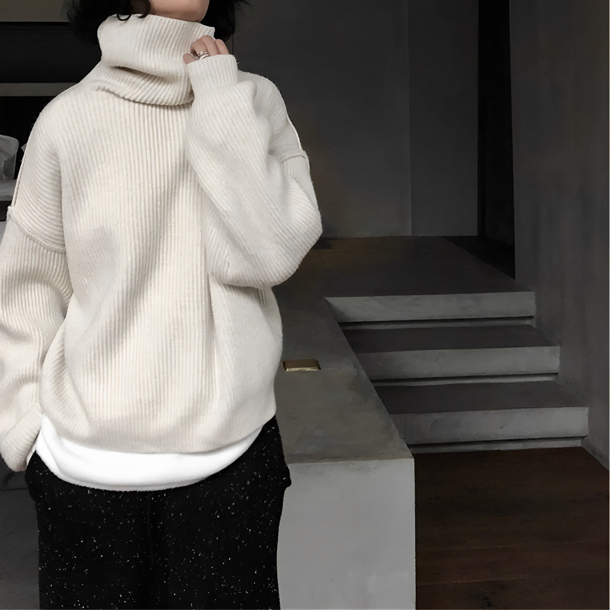 Loose Lazy Sweater_5409