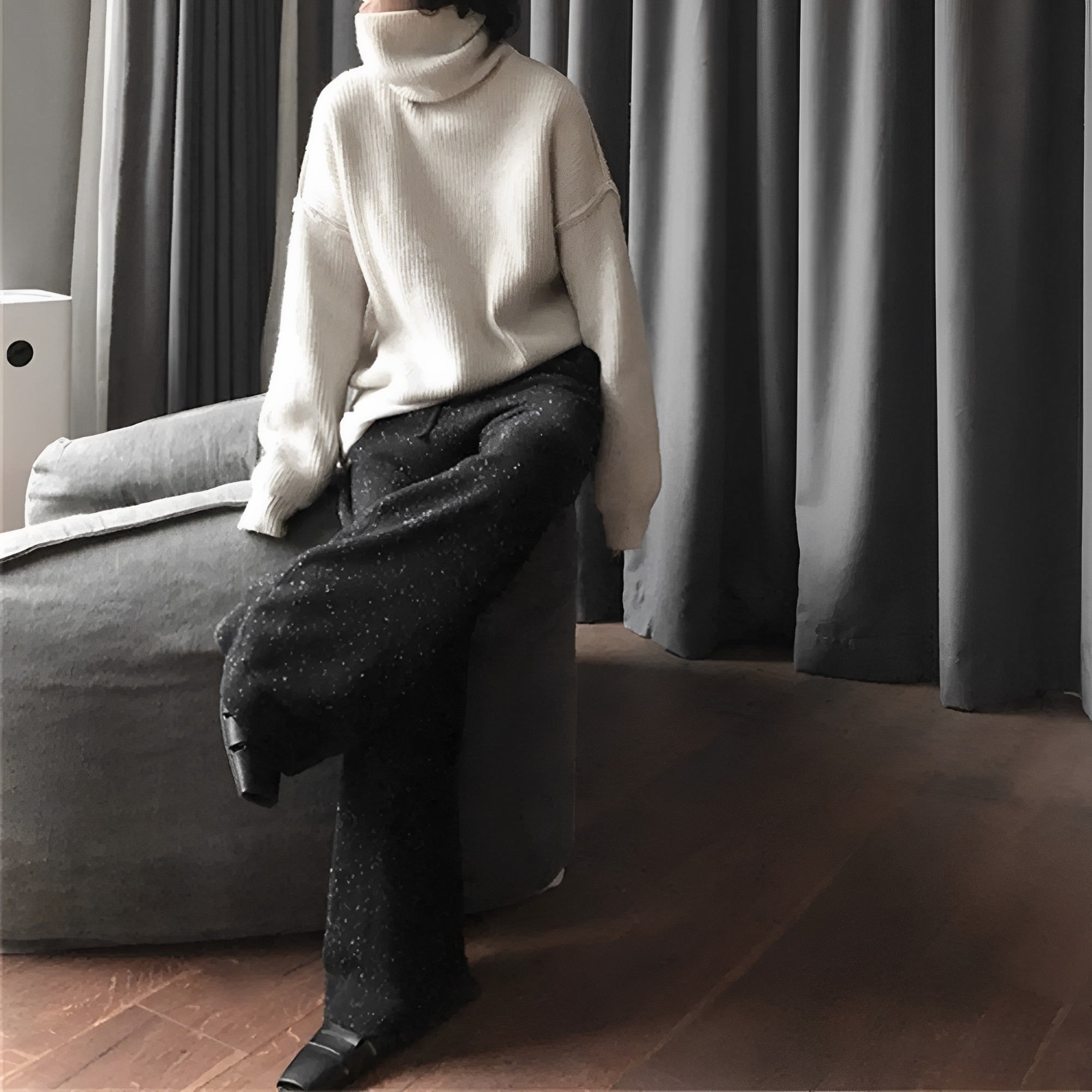 Loose Lazy Sweater_5409