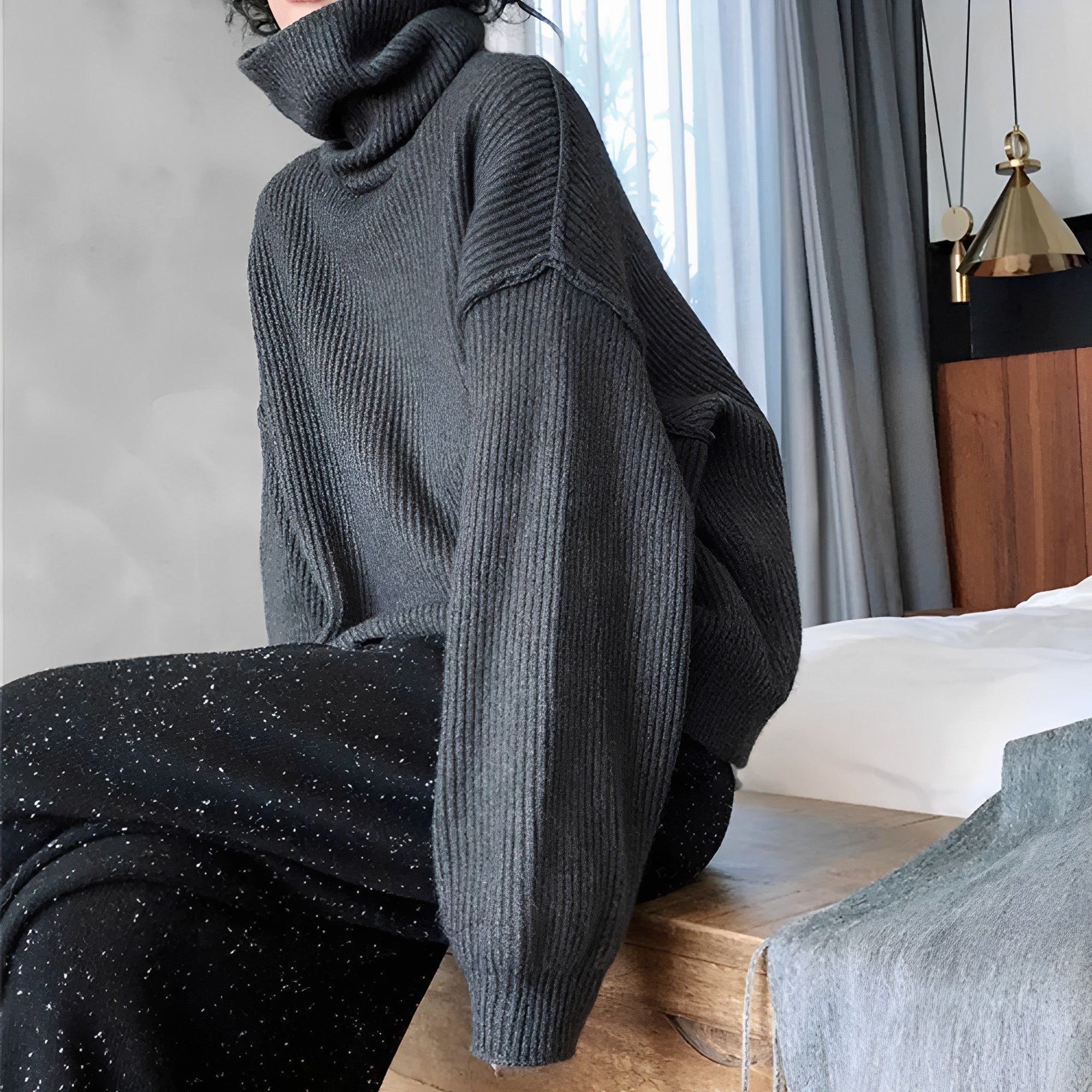 Loose Lazy Sweater_5409