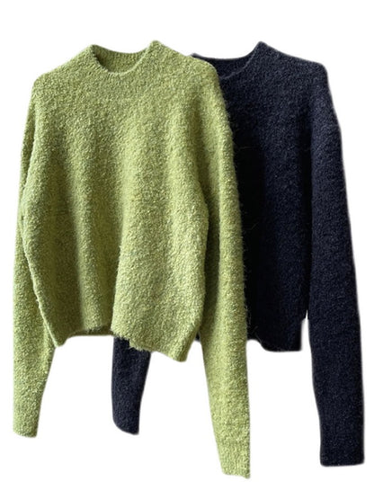 Loop knit pullover 9455