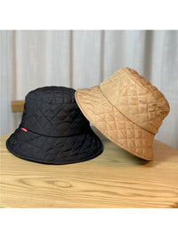 Diamond Quilted Bucket Hat HL3834