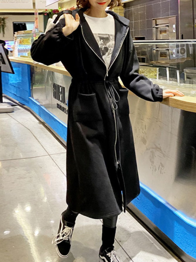 Long parka coat 9433