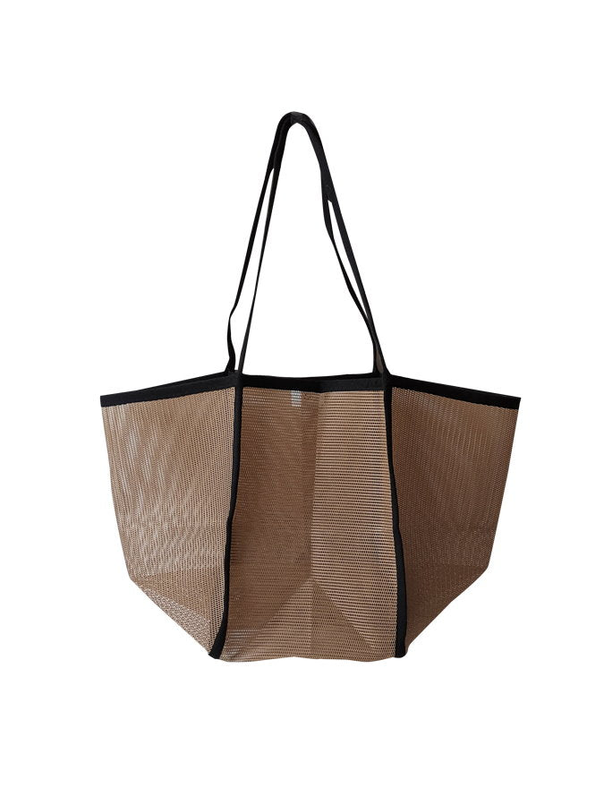 Piping mesh tote bag HL3567