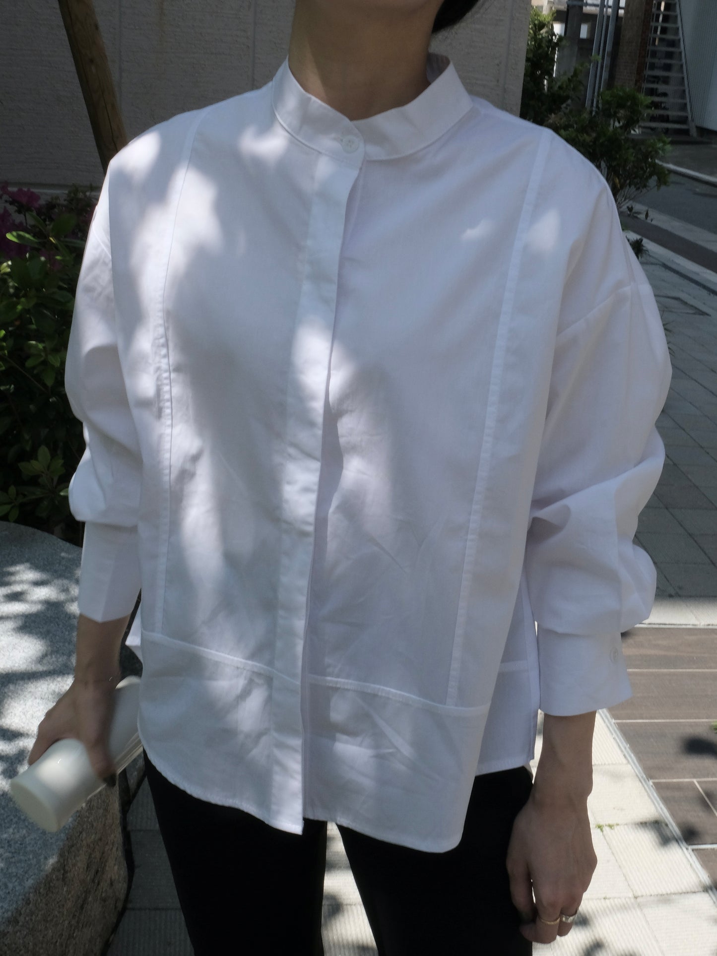 [Instant Delivery] Stand Collar Shirt LCHK/5640