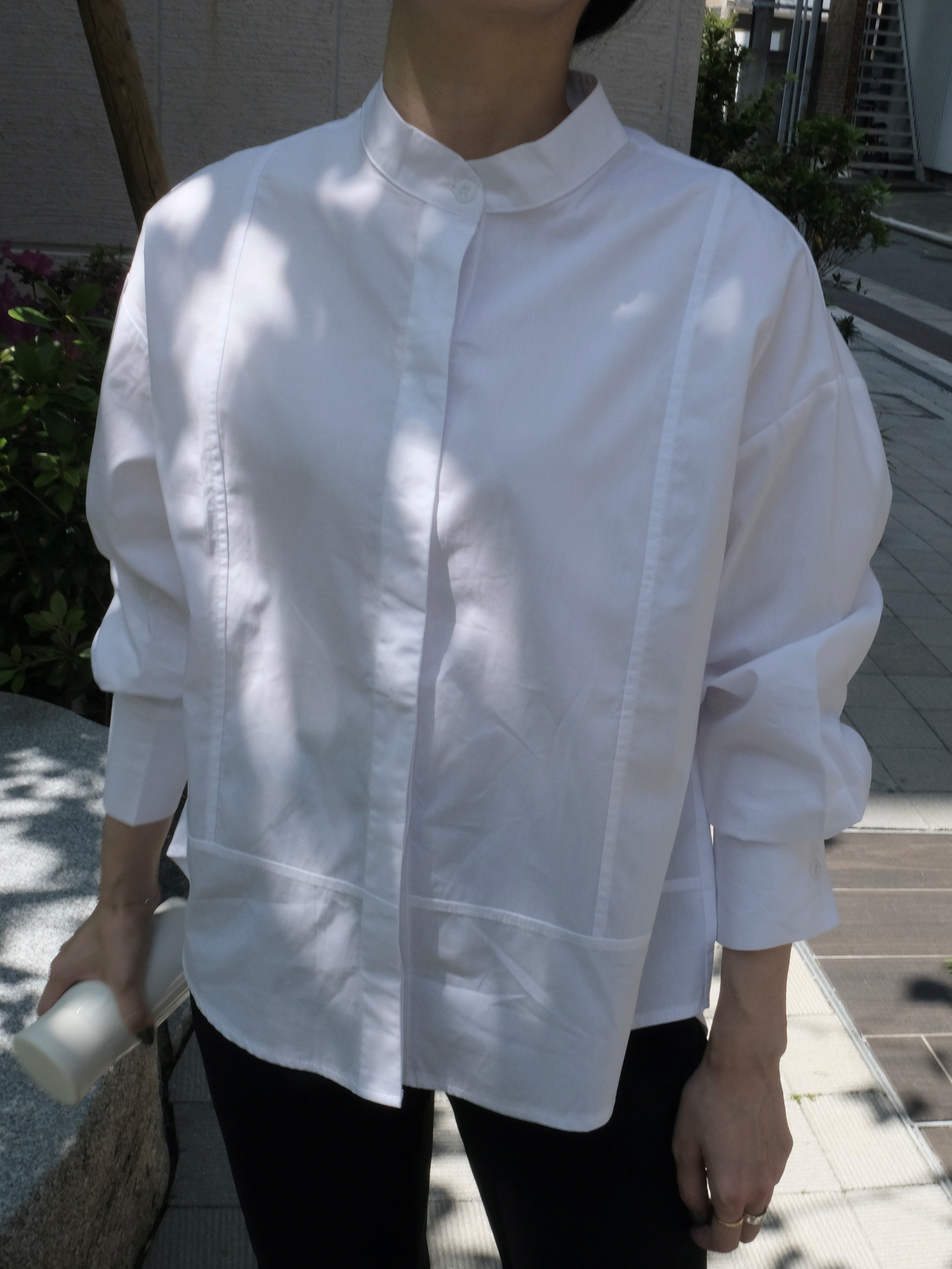 Stand Collar Shirt_5640