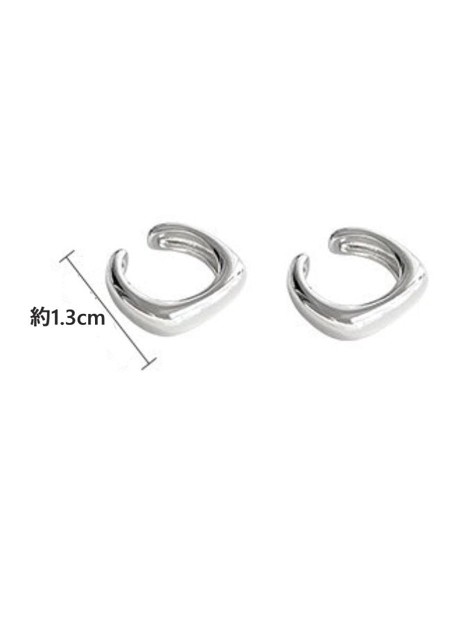 Square Brass Ear Cuffs HL4291