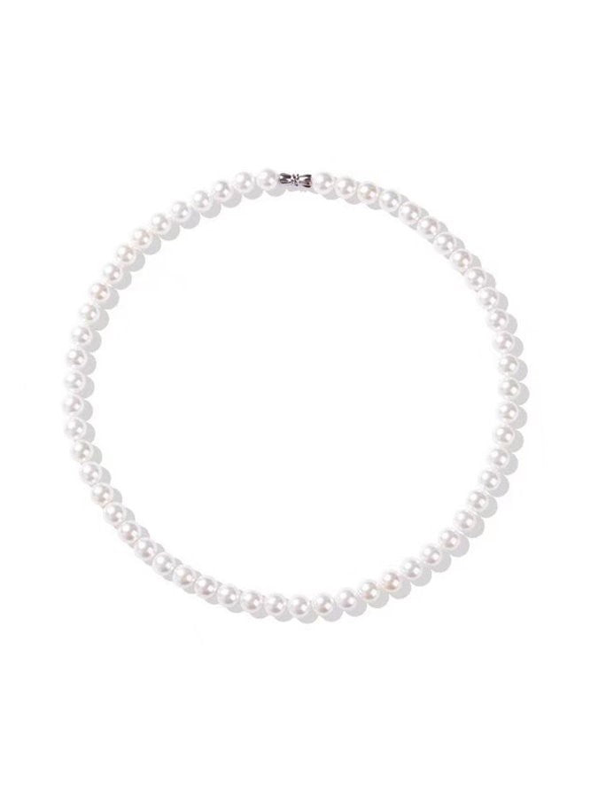 Unisex Shell Pearl Necklace_HL3617